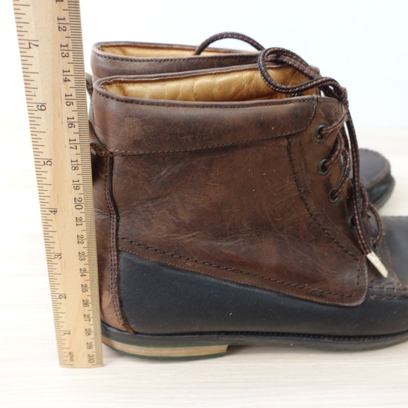 BALLY Ankle Boots Mens 8.5 D Dark Brown VINTAGE Moc Toe Chukka ITALY Binghamton‎ main image 13